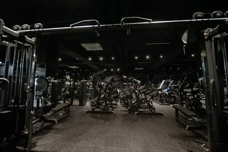 Through the racks